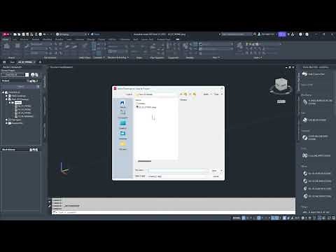 Chapter 02 Working with Plant 3D files - 2.2 Importing an existing Plant 3D file to the project