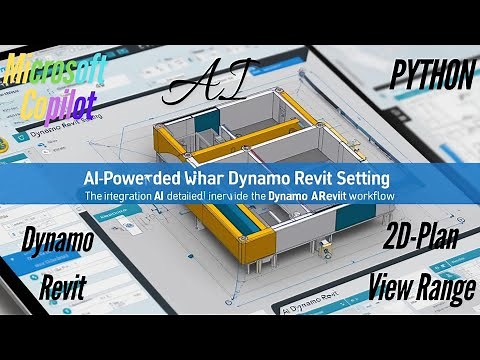 Master Revit Dynamo Automation with Microsoft Copilot AI: Set View Ranges in 2D Plan