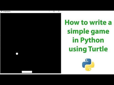 Python Turtle Game Tutorial: Creating a Bouncing Ball Game with Code #gamedesign #videogametutorial