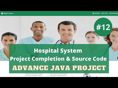 #12 Hospital System Project Completion & Source Code | Advance Java Project