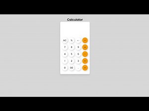 How To Make A Calculator Using HTML CSS And JavaScript