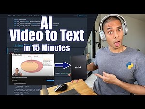 Transcribe Video to Text with Python and Watson in 15 Minutes