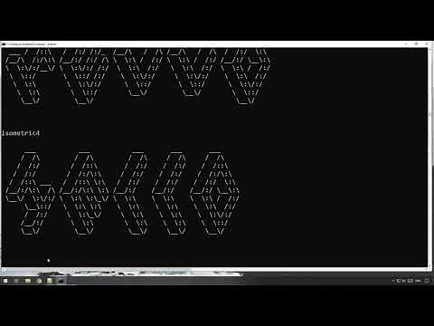 Python - Converting text to Big ASCII Text using Pyfiglet
