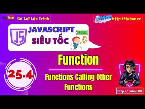 25.4 Functions Calling Other Functions in JavaScript - Functions Calling Other Functions - JavaSc...