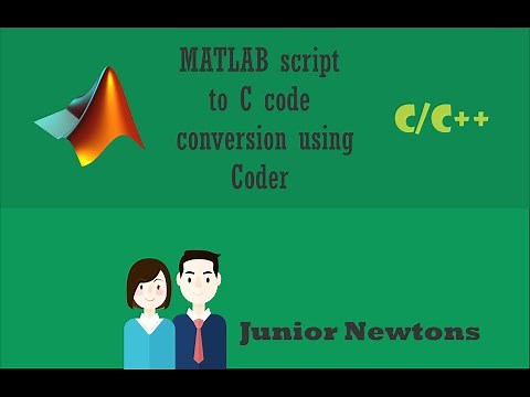 MATLAB script to C code conversion using Coder
