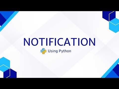 How to Create Desktop Notifications in Python Using Plyer | Code With Chuhan