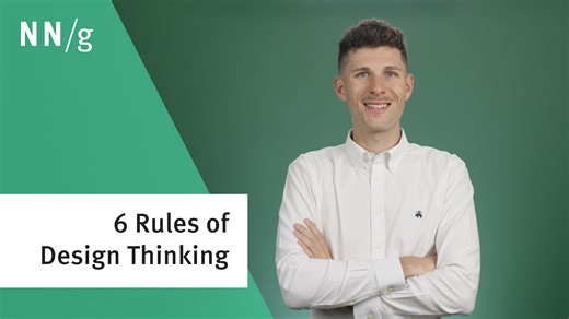 The 6 Rules of Design Thinking (Video)