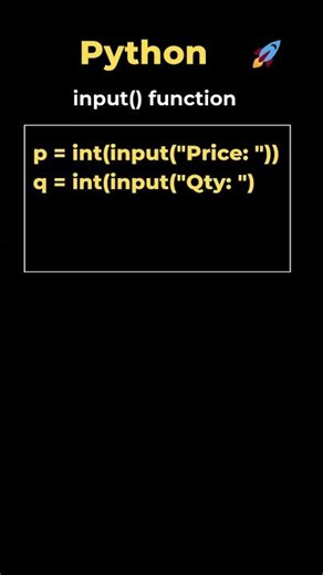 16. input() function in Python #coding #programming