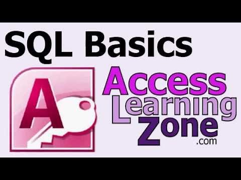 Microsoft Access SQL Basics