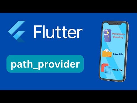 Save & Find Files Easily in Flutter! | path_provider Tutorial