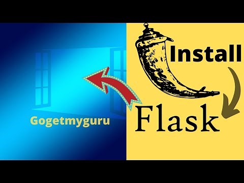 Python Flask Tutorial for Beginners | Install Flask on Windows 10