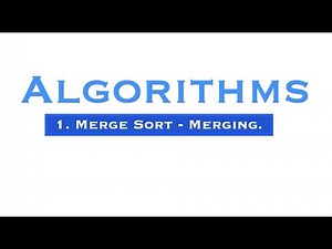 5.1 Design and Analysis of Algorithms | Merging Algo | Merge Sort | Complexity | IIT-GATE | GATE