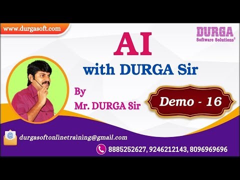 AI with DURGA Sir tutorials || Demo - 16 || by Mr. DURGA Sir On 27-01-2026 @7PM (IST)