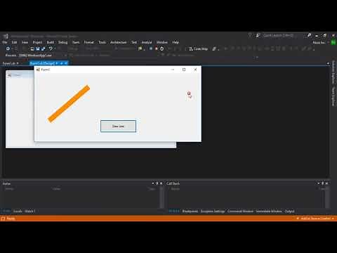 How to Draw Line & Graphic in Visual Basic .NET