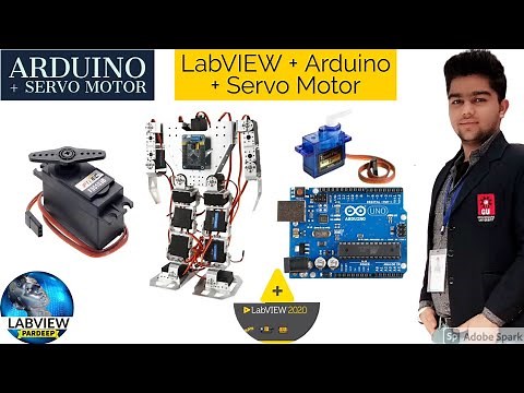 LabVIEW | How to Operate Servo Motor using LabVIEW + Arduino | LabVIEW Arduino Project Series