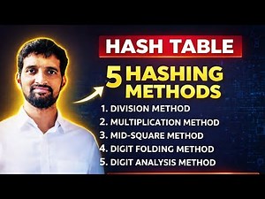 Hash Table in Data Structures | Simple Explanation with Examples