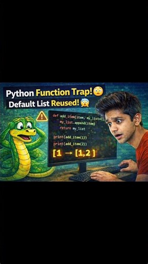 99% Programmers Don’t Know This Python Trap 😳 #coding #programming #learnpython