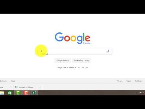 Convert HTML to Excel