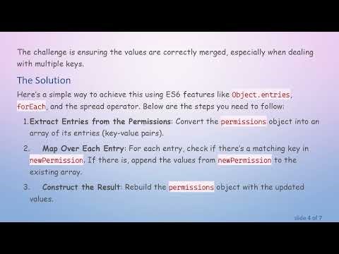 How to Merge Arrays in JavaScript Objects with the Same Keys