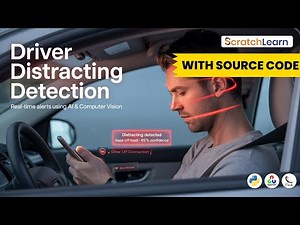 AI-Powered Driver Distraction Detection System in Python | Deep Learning Project + Source Code