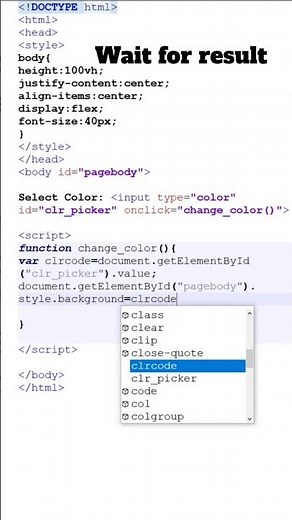Background Colour Change | CSS | HTML | Javascript @nielitwalebabu #nielit