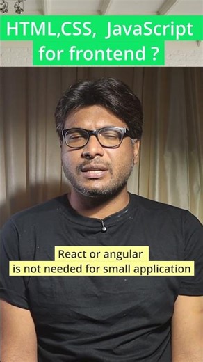 Are HTML, CSS, and JavaScript really enough for frontend today?