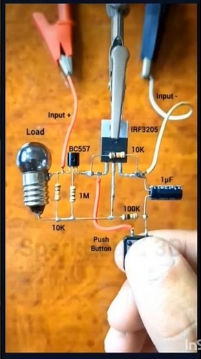 Latch switch circuit |push button ON OFFswitch |latching switch