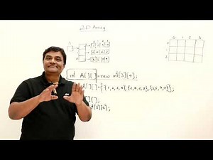 9.6 : Two-Dimensional Arrays — [Abdul Bari] Java Course