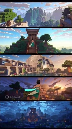 minecraft java edition 3D AI Animation