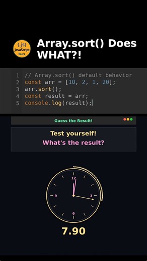 JavaScript Array sort Does WHAT?!