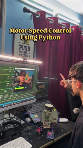 Comment “code” for the code link#python #computervision #arduino