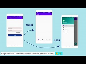 Login Session Database-realtime Firebase Android Studio