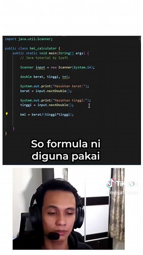 Java BMI Calculator Part 1: Coding Tutorial