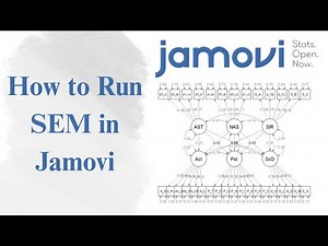 How to Do Structural Equation Modeling (SEM) in Jamovi | Easy Guide for Students & Researchers