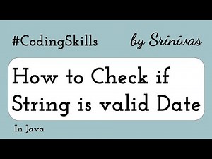 How to Check if String is valid Date in Java