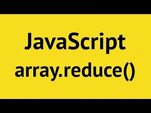 JavaScript Array Reduce