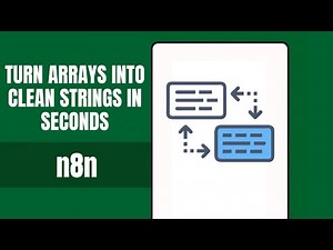 [n8n Tutorial] How to Convert an Array to String