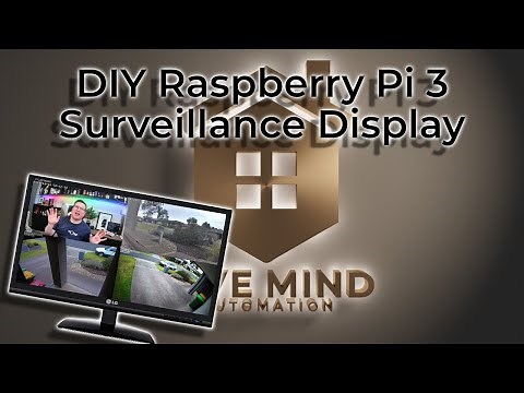 DIY Raspberry Pi Surveillance Display: Secure Your Space with Ease!