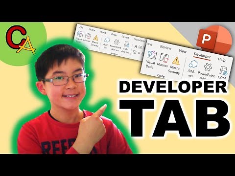 How to Get the Developer Tab in PowerPoint | 1 Minute Tutorial