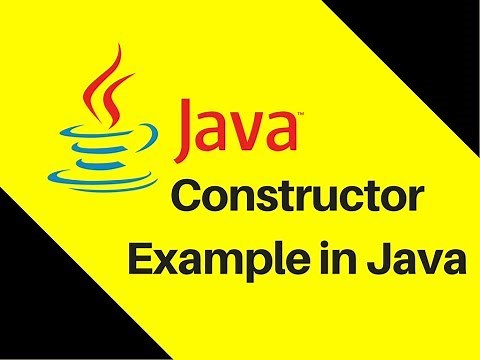 7.5 Constructor Example in Java