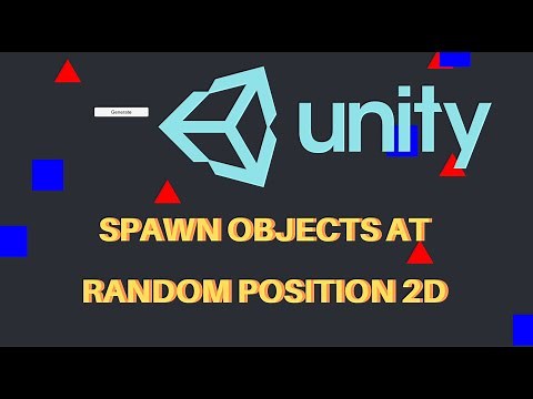 Unity spawn object at random position 2d