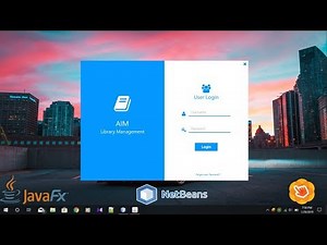 JavaFX Login Page - SceneBuilder | Netbeans