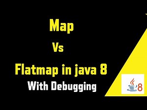 map Vs flatmap in java 8 | map and flatmap example in java 8 | stream api debugging in java 8