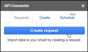 Create API Request in Google Sheets | API Connector