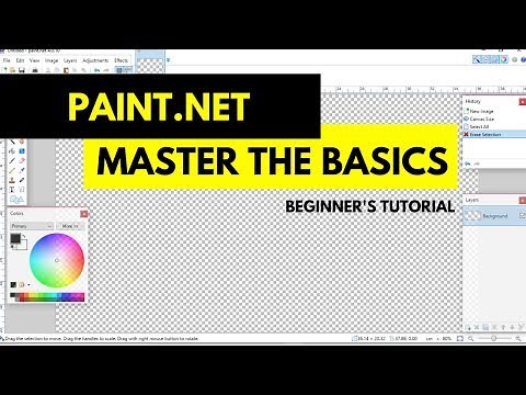 Paint.NET - Master the Basics (Beginner's Tutorial)