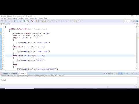 Upper or Lower Case | Java | Decision Making | Beginner Tutorial