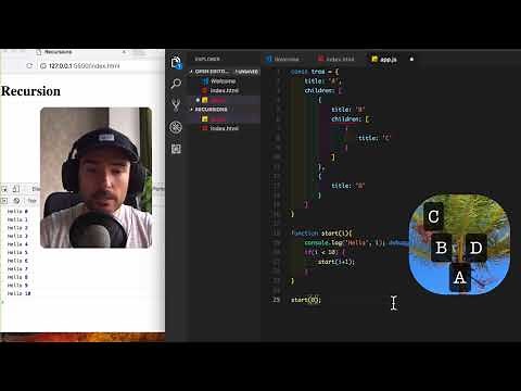 Javascript Recursion & Tree Traversing Explained for Beginners