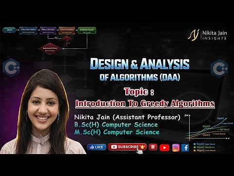 L -1.1: Introduction to Greedy Algorithms | Simple Guide for College Students & Professors