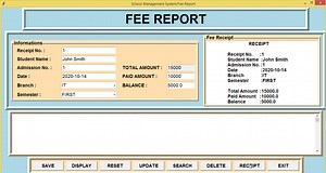 School Management System Project in Python Free Source Code