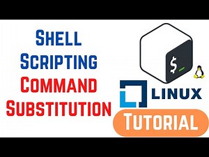 Shell Scripting - Command Substitution